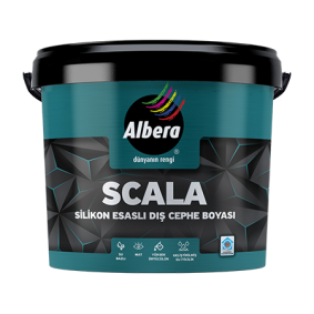 Albera Scala Silikonlu Dış Cephe Boyası 2,5 L Akik